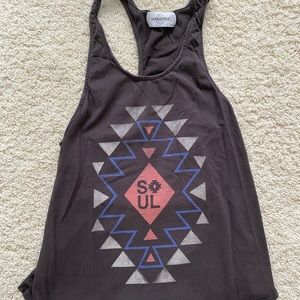 Soulcycle Gray tank top 2014